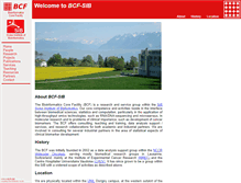 Tablet Screenshot of bcf.isb-sib.ch